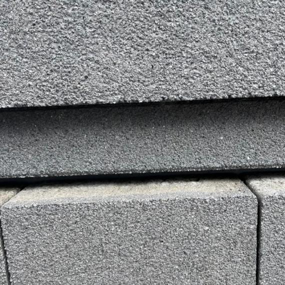 Infinito Texture Boordsteen 6x20x100 cm Medium Grey