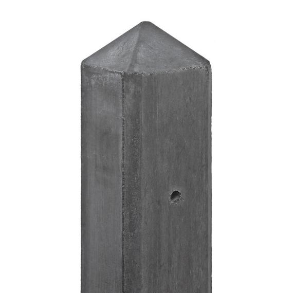 Betonpaal 10x10x180 cm Antraciet Tussenpaal