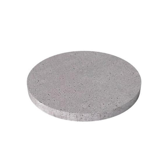 Schellevis tegel Rond 100 cm 8 cm dik Grijs
