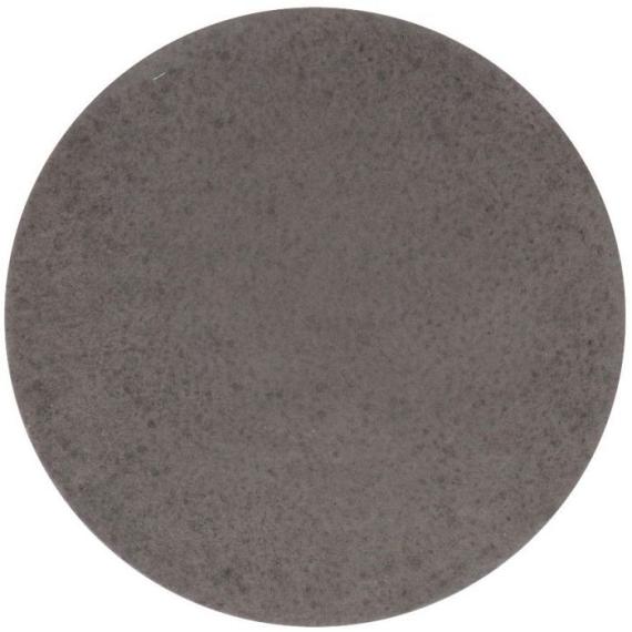 Schellevis tegel Rond 100 cm 8 cm dik Antraciet