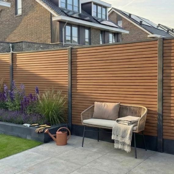U-profiel Staal tbv Combo tussenpaal om hoekpaal te maken 228x4,1x2x2cm.