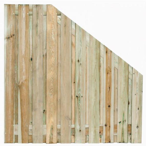 Scherm Excellent 180-90x180 cm 21 planks afbouw-verloopscherm