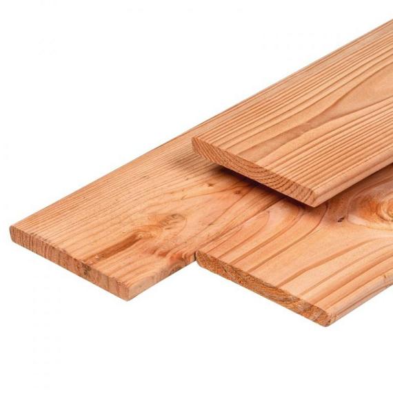 Douglas Schuttingplank gedroogd, geschaafd 1.6 x 14.0 x 180 cm
