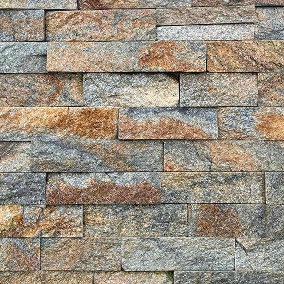 Stone Panel Rusty Quarzite 60x15x1.5-2.5 cm