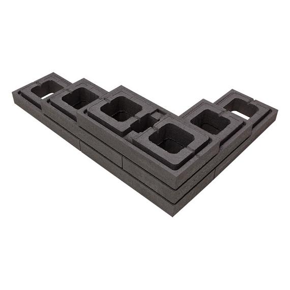 Moodul Muurelement 30x60x9 cm Black