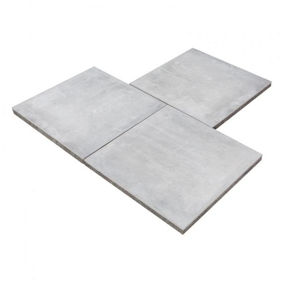 Restpartij GeoCeramica 60x60x4 cm Concreet Smoke