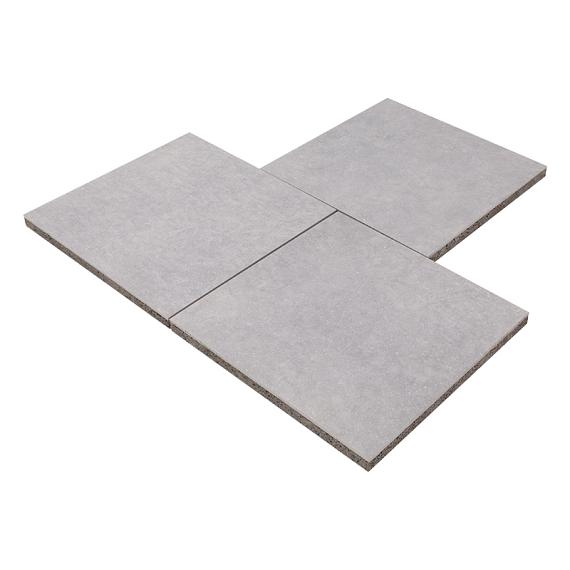 GeoCeramica 60x60x4 cm Impasto Grigio