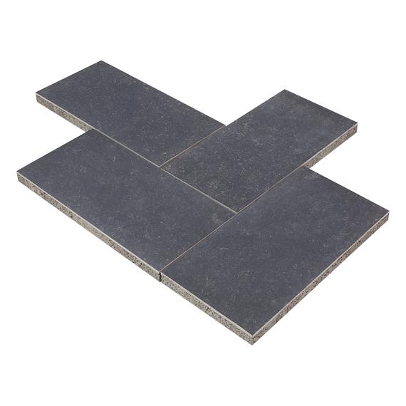 GeoCeramica 2Drive Entree 30x60x6 cm Impasto Negro
