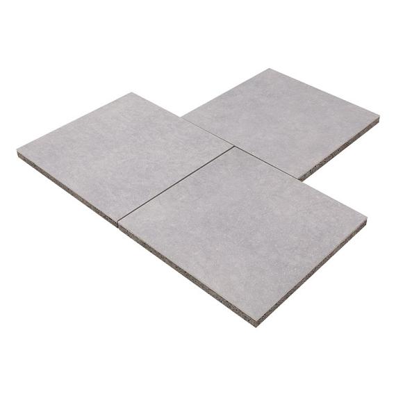 GeoCeramica 2Drive Entree 80x80x6 cm Impasto Grigio
