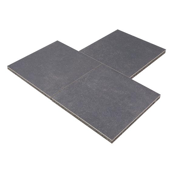 GeoCeramica 2Drive Entree 60x60x6 cm Impasto Negro