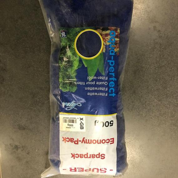 Filterwatten Grof Blauw 500 gram