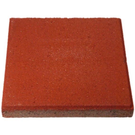 Betontegel 50x50x5 cm Rood  (4 st-m<sup>2</sup>)