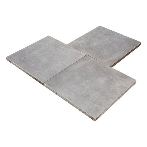 GeoCeramica Entree 60x60x4 cm Ambiente Antracite