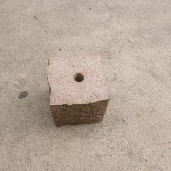 Restpartij Fontein Graniet Rood Kubus 20x20x20cm (Uitlopend) OW2019