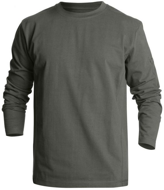 Restpartij Heavy T-shirt. lange mouwen 333910344600M Army Groen mt. M (uit de collectie) OW2018