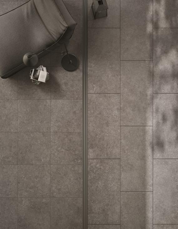 Keramische tegel Mirage NaMe Struttura Gris Beige NE31 60x60x2 cm