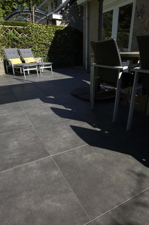 GeoCeramica 60x60x4 cm Cendre Feu