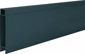 Alu Tand- en Groefprofiel 21x160 mm Antraciet RAL7016 lengte 178 cm - 2188