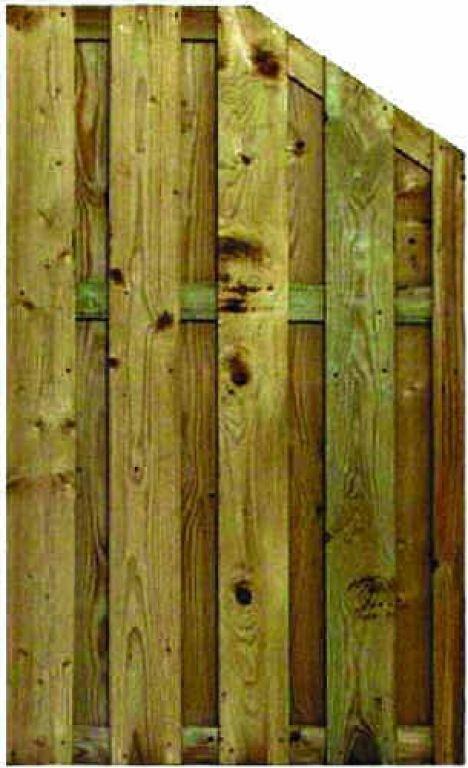 Restpartij Scherm Robusto Afbouw 90x150cm