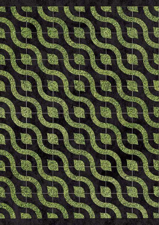 Restpartij Virage Ecologische bestrating 30x30x12 cm Black
