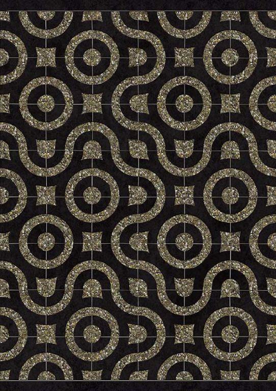 Restpartij Virage Ecologische bestrating 30x30x12 cm Black