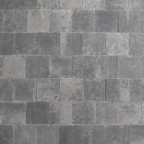 Aanbieding Straksteen 15x15x6 cm Grijs-Antraciet genuanceerd