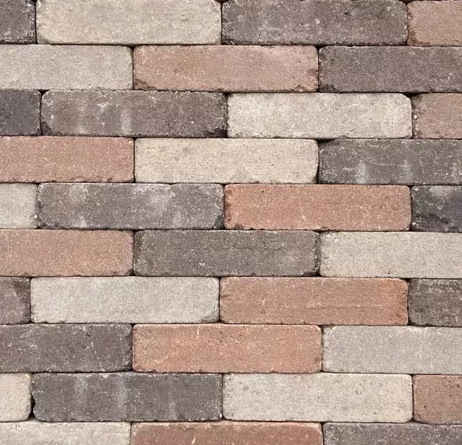 Tambour Waalformaat 5x20x7cm Mocca mix