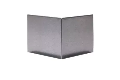 Kantopsluiting Single&Single Flex Uitwendige hoek 10cm - Verzinkt