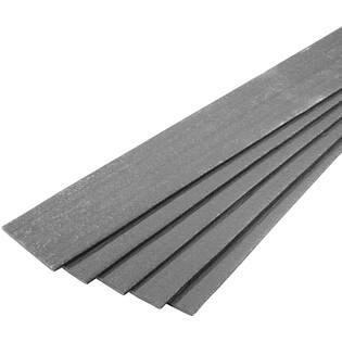 Kantopsluiting Kunststof  Plank  2mx20cmx10cm. Grijs