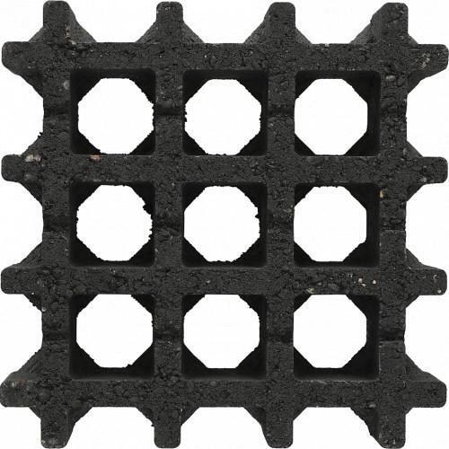 Aquadraintegel 30x30x8 cm Nero