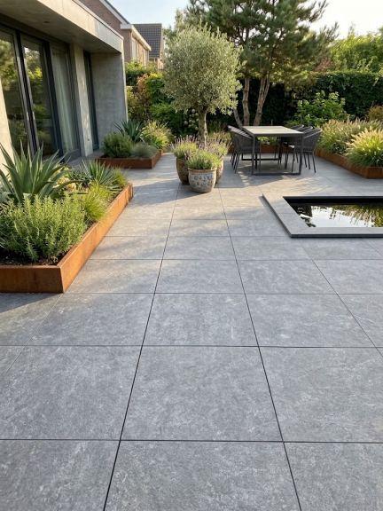 Solostone 3.0 Uni 90x90x3 cm Unico Antracite