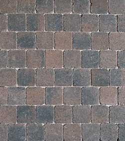Stonehedge 20x30x6 cm Bruin-Zwart