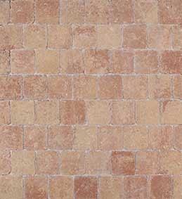 Stonehedge 15x15x6 cm Sunset Rood