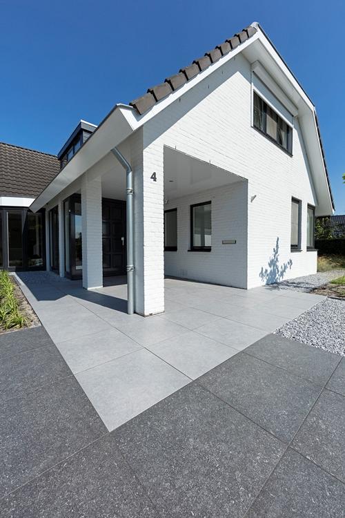 GeoCeramica Entree 80x80x4 cm Impasto Grigio