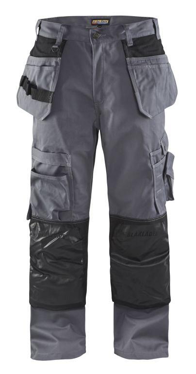 Restpartij Vloerleggersbroek 150518609499C46 Grijs-Zwart mt. C46 (verkleurd) OW2018