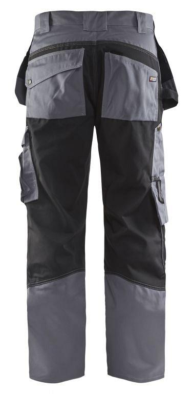Restpartij Vloerleggersbroek 150518609499C46 Grijs-Zwart mt. C46 (verkleurd) OW2018