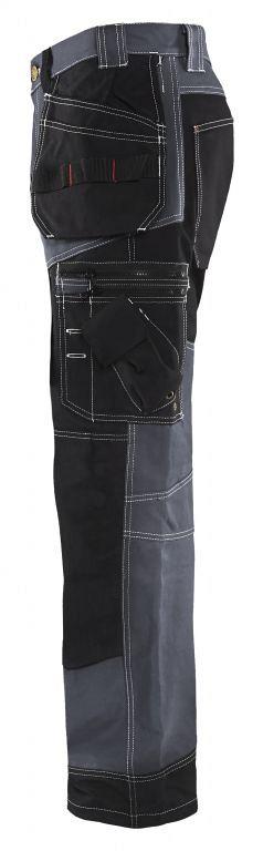 Restpartij Werkbroek X1500 150013709499C54 Grijs-Zwart mt. C54 (verkleurd) OW2018