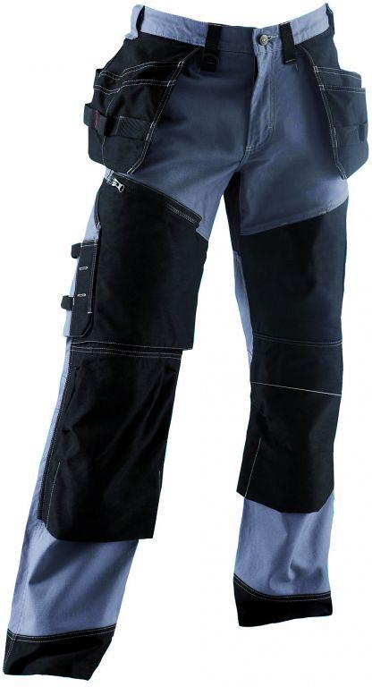 Restpartij Werkbroek X1500 150013709499C54 Grijs-Zwart mt. C54 (verkleurd) OW2018