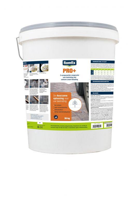 Romfix ProPlus Voegmiddel 25 kg Steengrijs