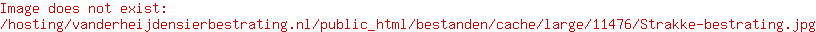 Strakke bestrating